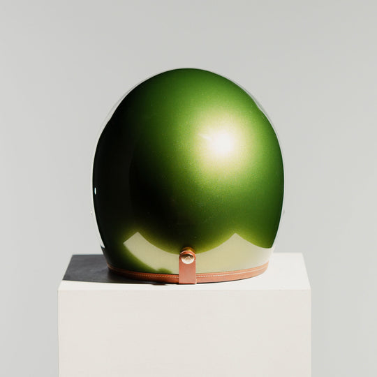 Rear view of Hedon Hedonist Helmet - Olivea