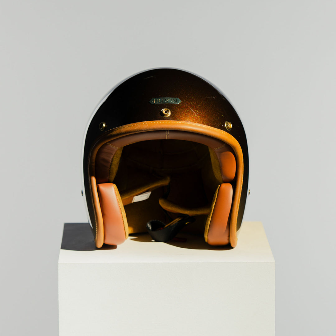 Front view of Hedon Hedonist Helmet - Polvo