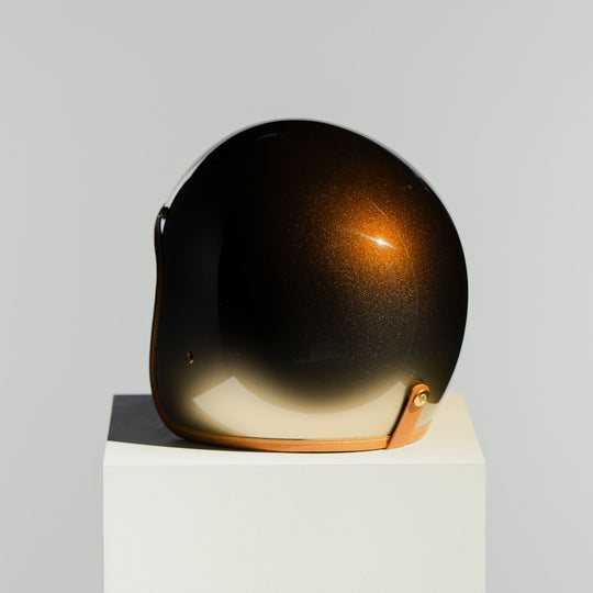 Rear Left side view of Hedon Hedonist Helmet - Polvo