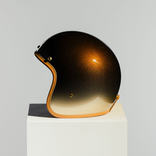 Left side view of Hedon Hedonist Helmet - Polvo