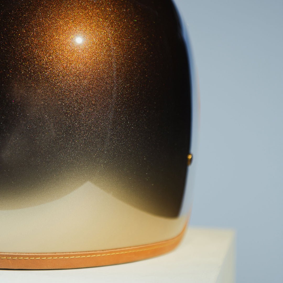 Rear left view of Hedon Hedonist Helmet - Polvo 
