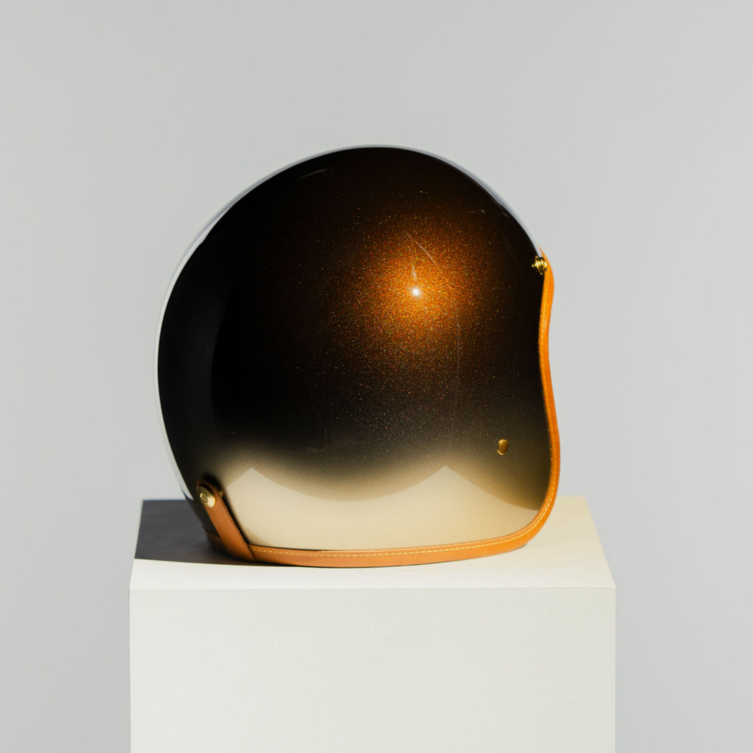 Rear right view of Hedon Hedonist Helmet - Polvo 