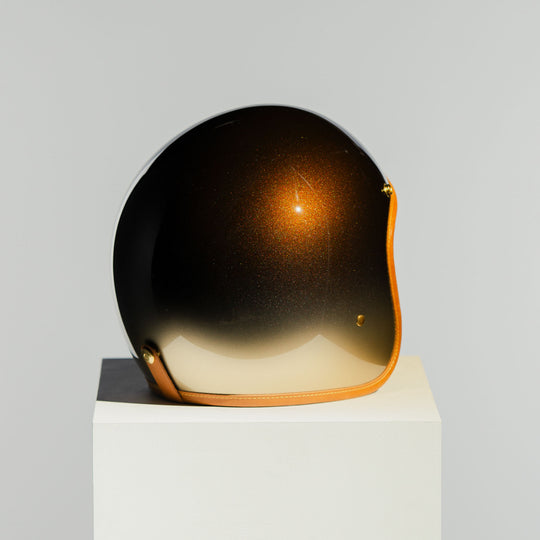 Rear right view of Hedon Hedonist Helmet - Polvo 