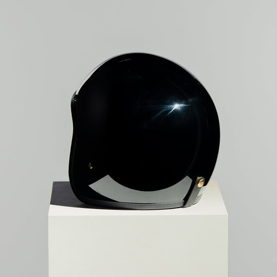 Rear left view of Hedon Hedonist Helmet - Signature Black 