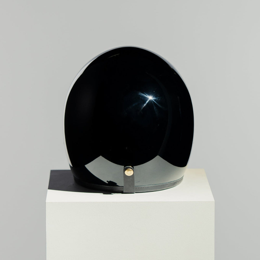 Rear view of Hedon Hedonist Helmet - Signature Black 