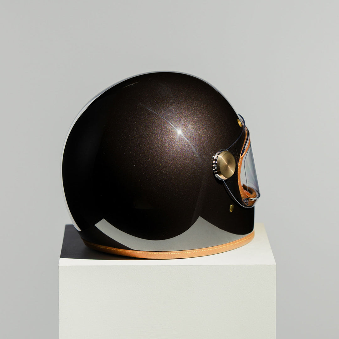 Rear right side of Hedon Heroine Racer 2.0 Helmet - Macadamia 