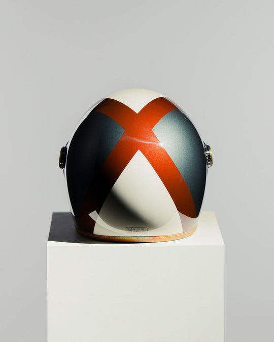 Rear view of Hedon Heroine Racer Helmet - Eastwood