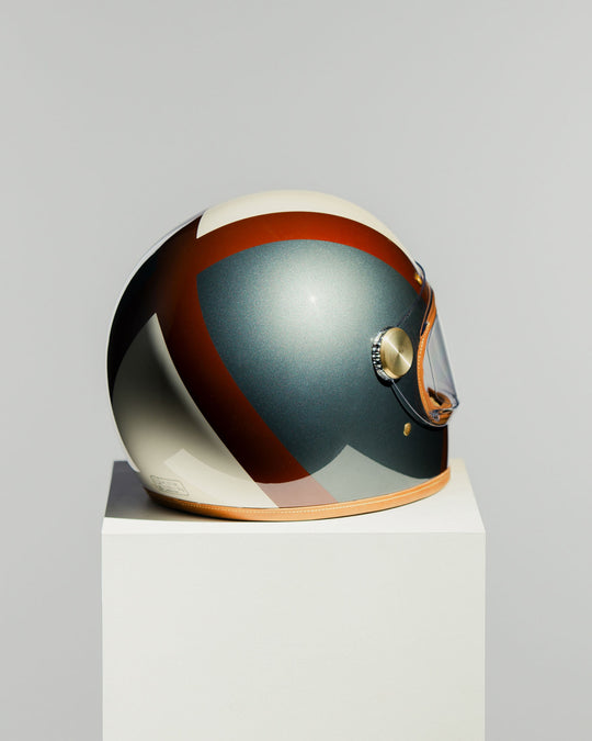 Rear right view of Hedon Heroine Racer Helmet - Eastwood 
