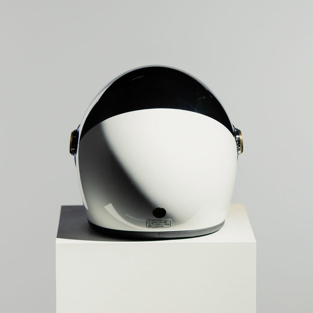 Rear view of Hedon Heroine Racer 2.0 Helmet - Two Face 