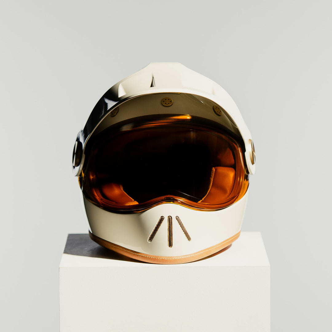 Hedon Psilo Explorer Helmet – Ivory Nomad front view