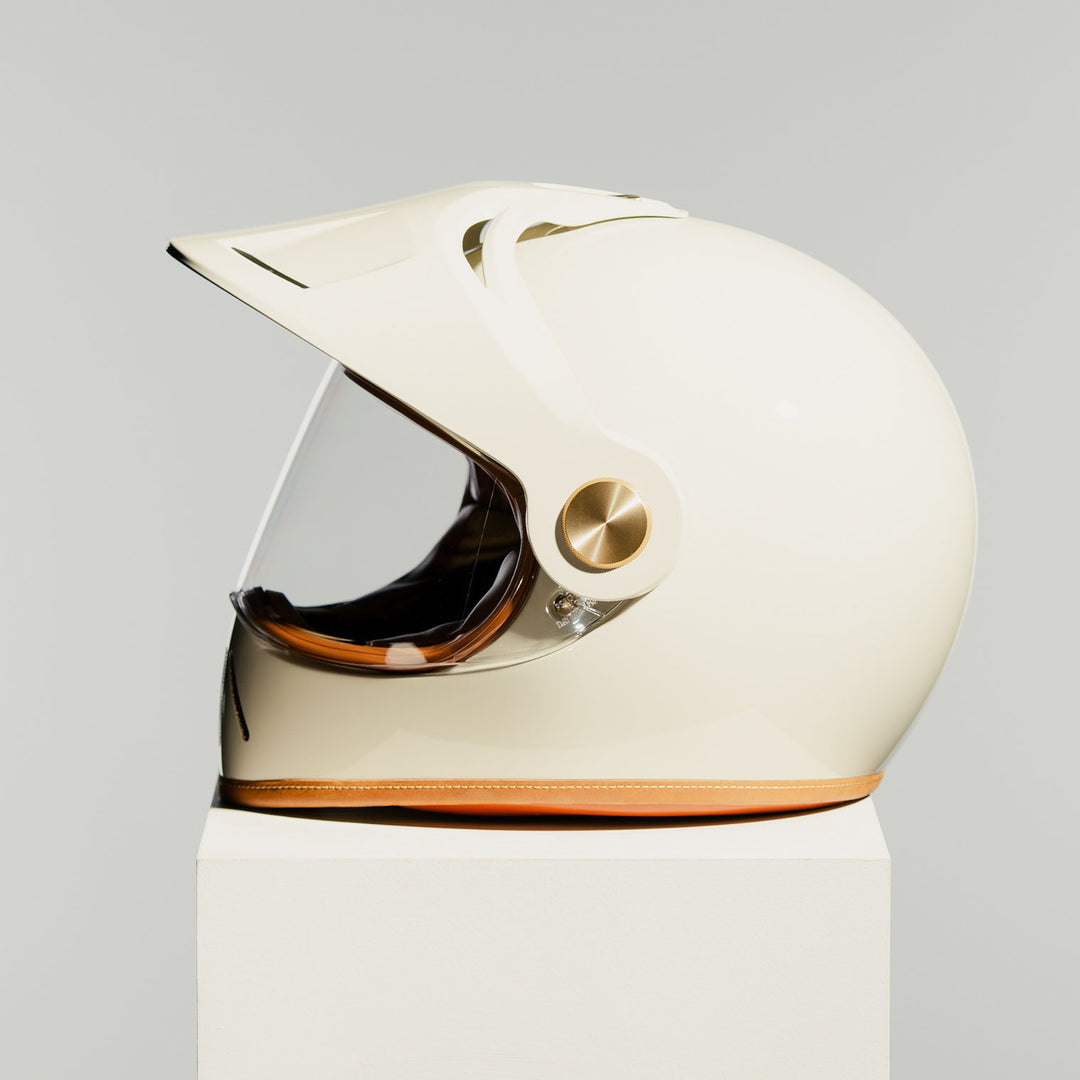 Hedon Psilo Explorer Helmet – Ivory Nomad left side view