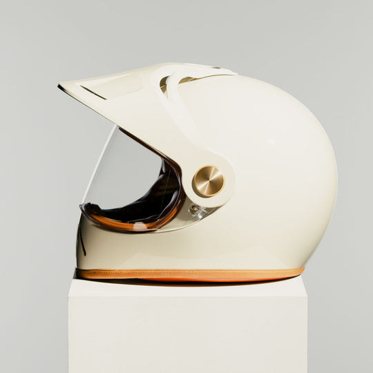 Hedon Psilo Explorer Helmet – Ivory Nomad left side view