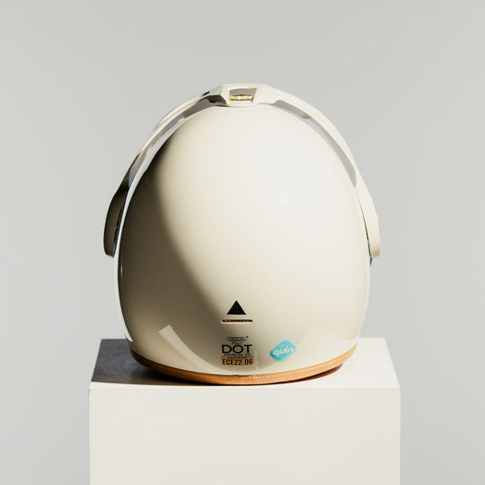 Hedon Psilo Explorer Helmet – Ivory Nomad rear view