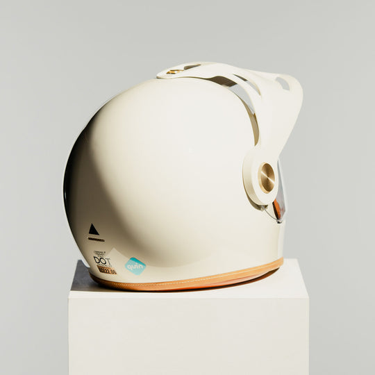 Hedon Psilo Explorer Helmet – Ivory Nomad right rear three-quarter view