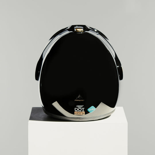 Rear view of Hedon Psilo Explorer Helmet - Signature Black