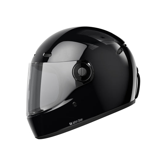 John Doe One Helmet Glossy Black