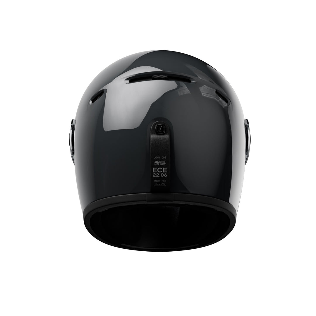 John Doe One Helmet Signature Black Grey