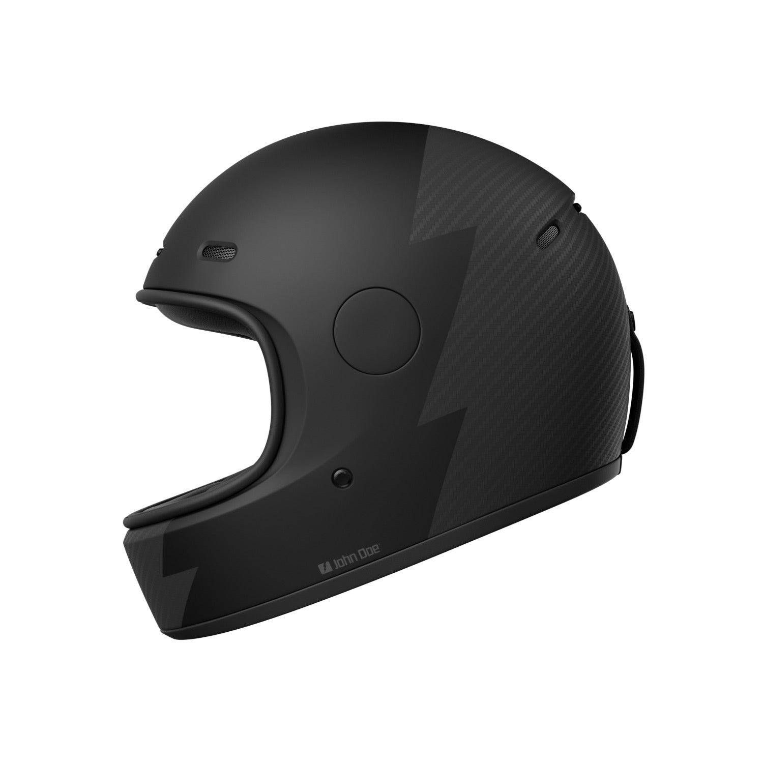 John Doe One Helmet Signature Frozen Black Carbon