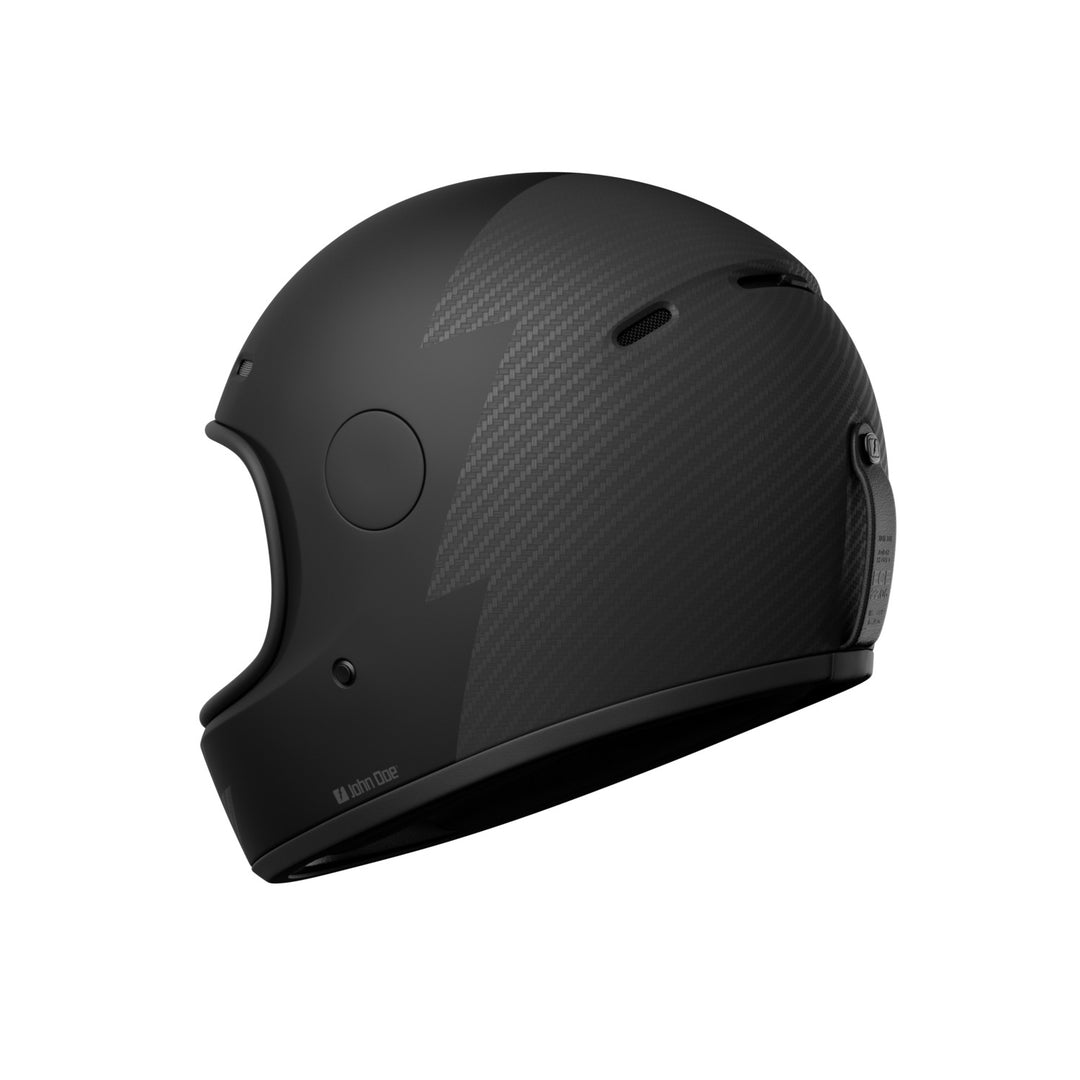 John Doe One Helmet Signature Frozen Black Carbon