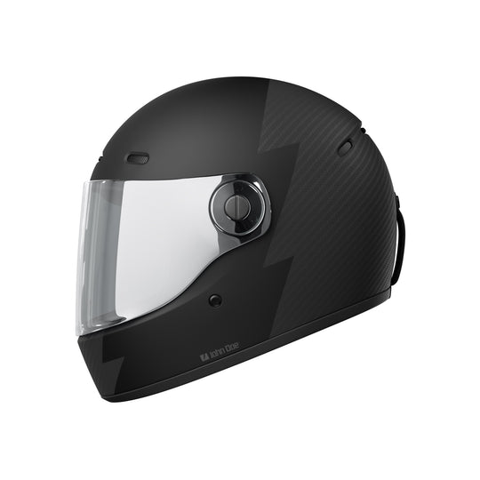John Doe One Helmet Signature Frozen Black Carbon