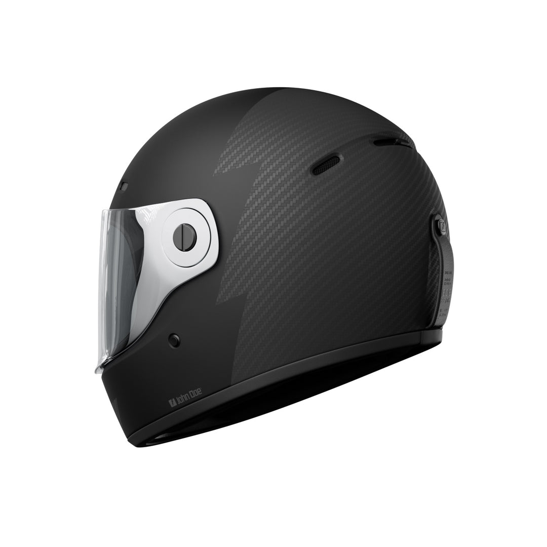 John Doe One Helmet Signature Frozen Black Carbon