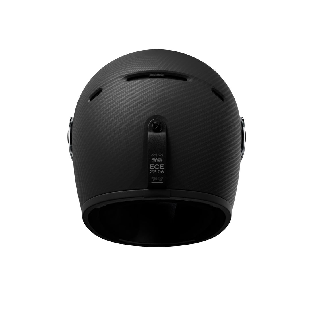 John Doe One Helmet Signature Frozen Black Carbon