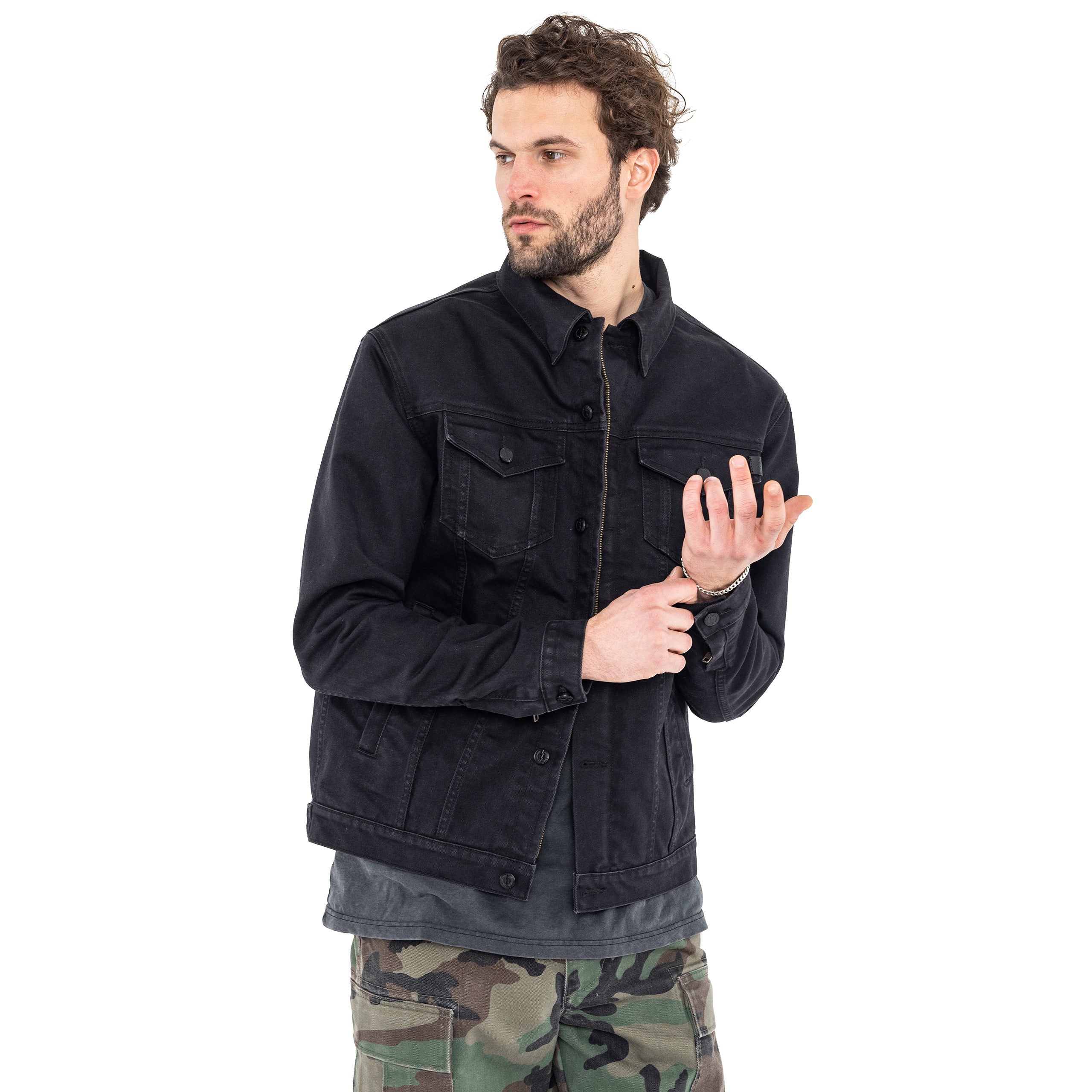 John Joe マーヴェリックジャケット　S John Doe Maverick XTM Jacket – Black Raw – Machinehead Moto