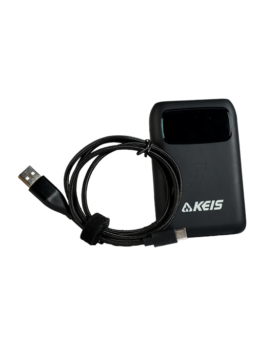 KEIS 5000mAh Battery Pack with Charging Cable