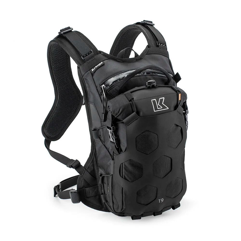 Kriega Trail 9 motorcycle backpack black variant