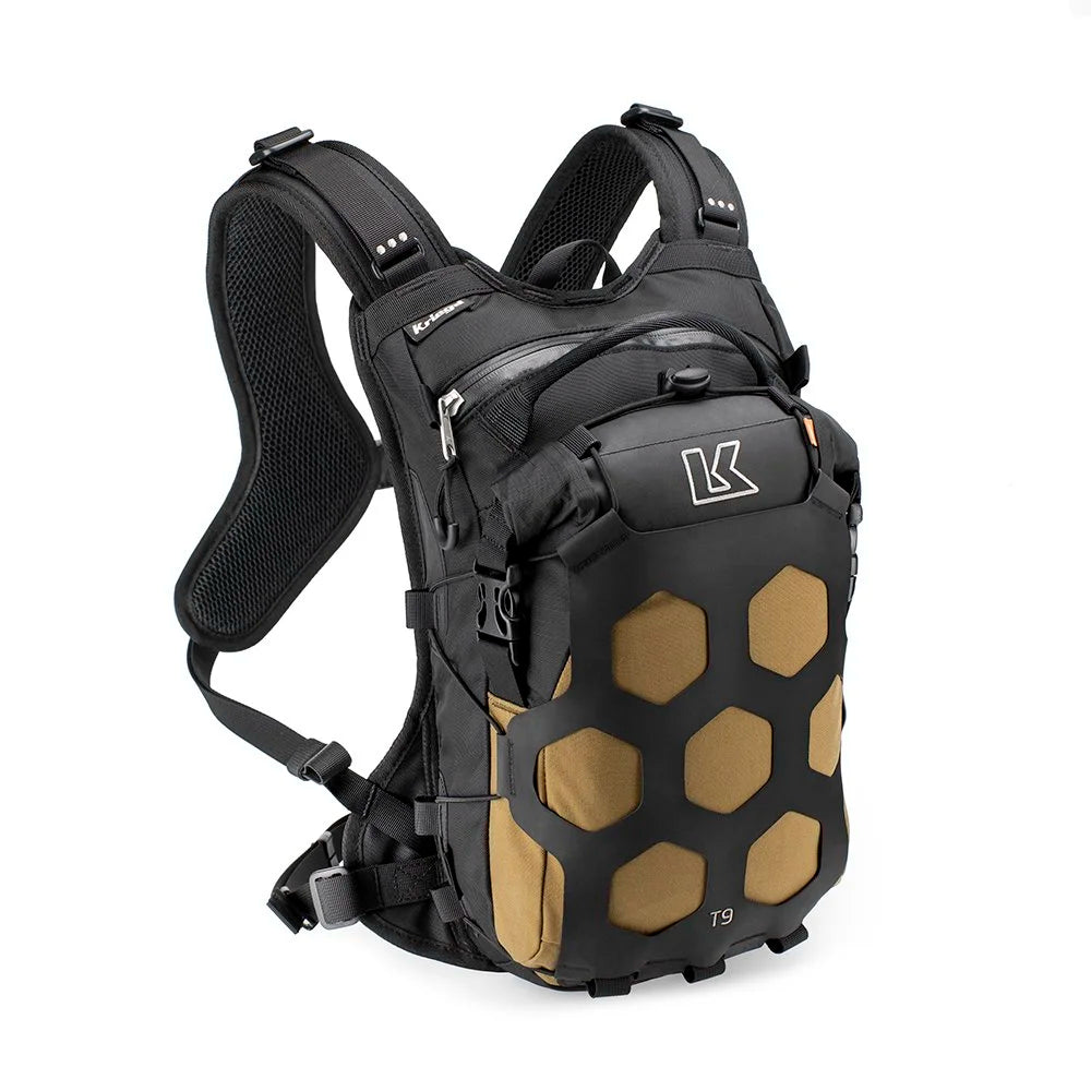 Kriega Trail 9 motorcycle backpack coyote brown variant