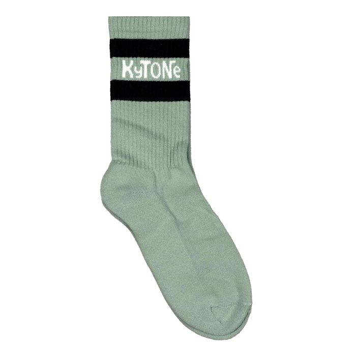 Kytone Stamp Green Socks