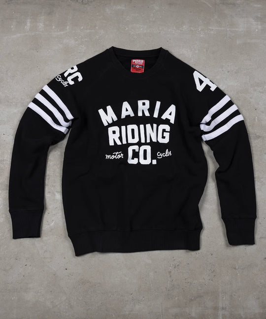 Maria Riding Black Spades Sweatshirt