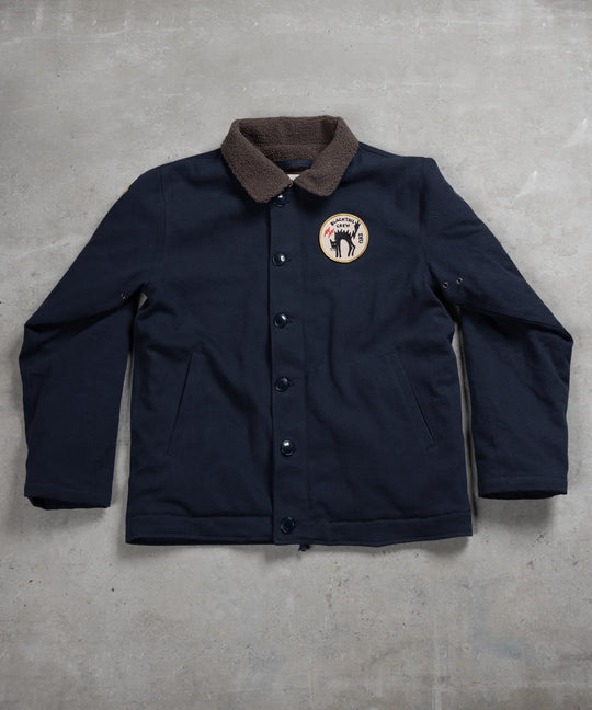 Maria Riding Black Tail Crew Deck Jacket