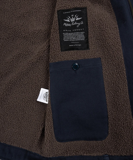 Maria Riding Black Tail Crew Deck Jacket
