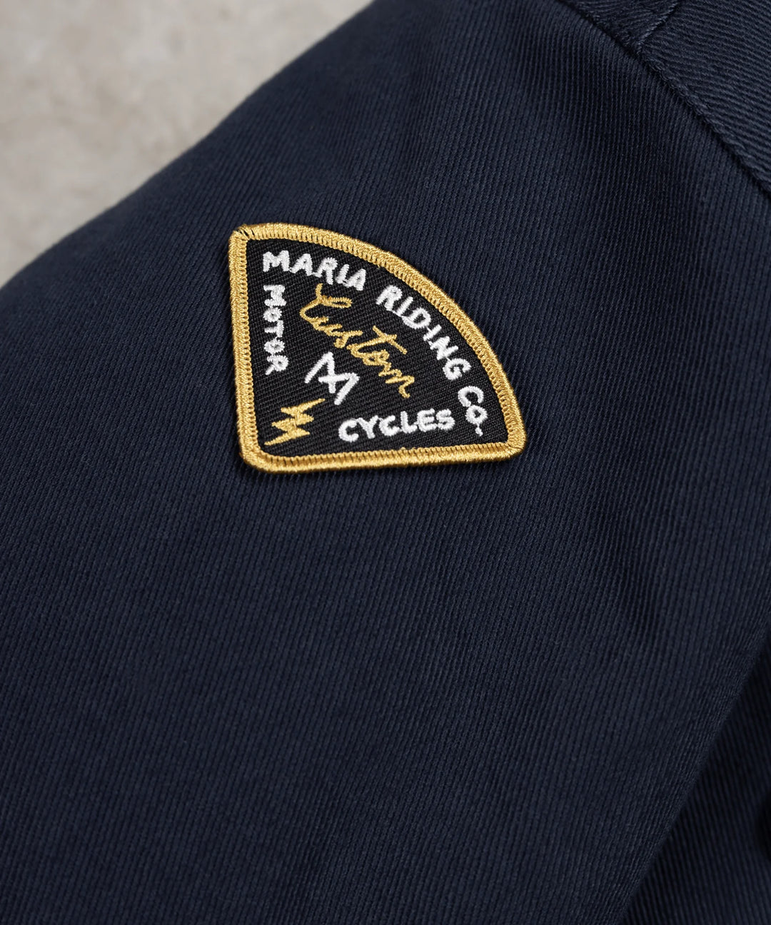 Maria Riding Black Tail Crew Deck Jacket