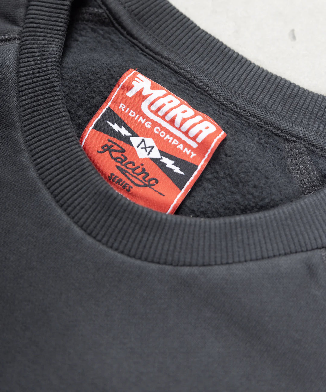 maria-riding-gunpowder-grey-spades-weatshirt-ribbing-round-neck