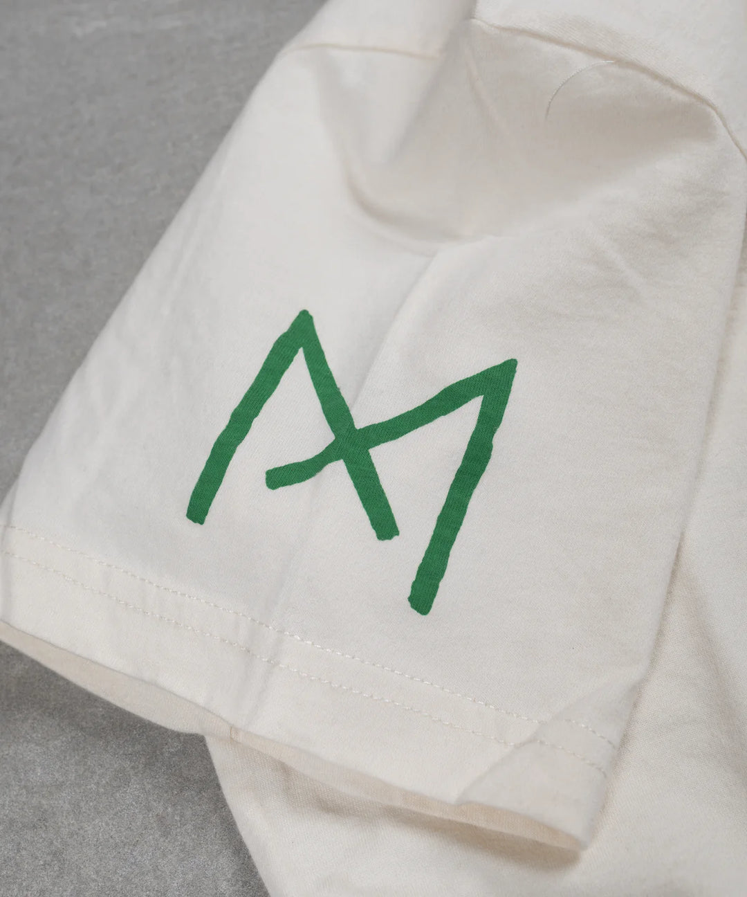 Maria Riding Handcrafted Off White T-Shirt