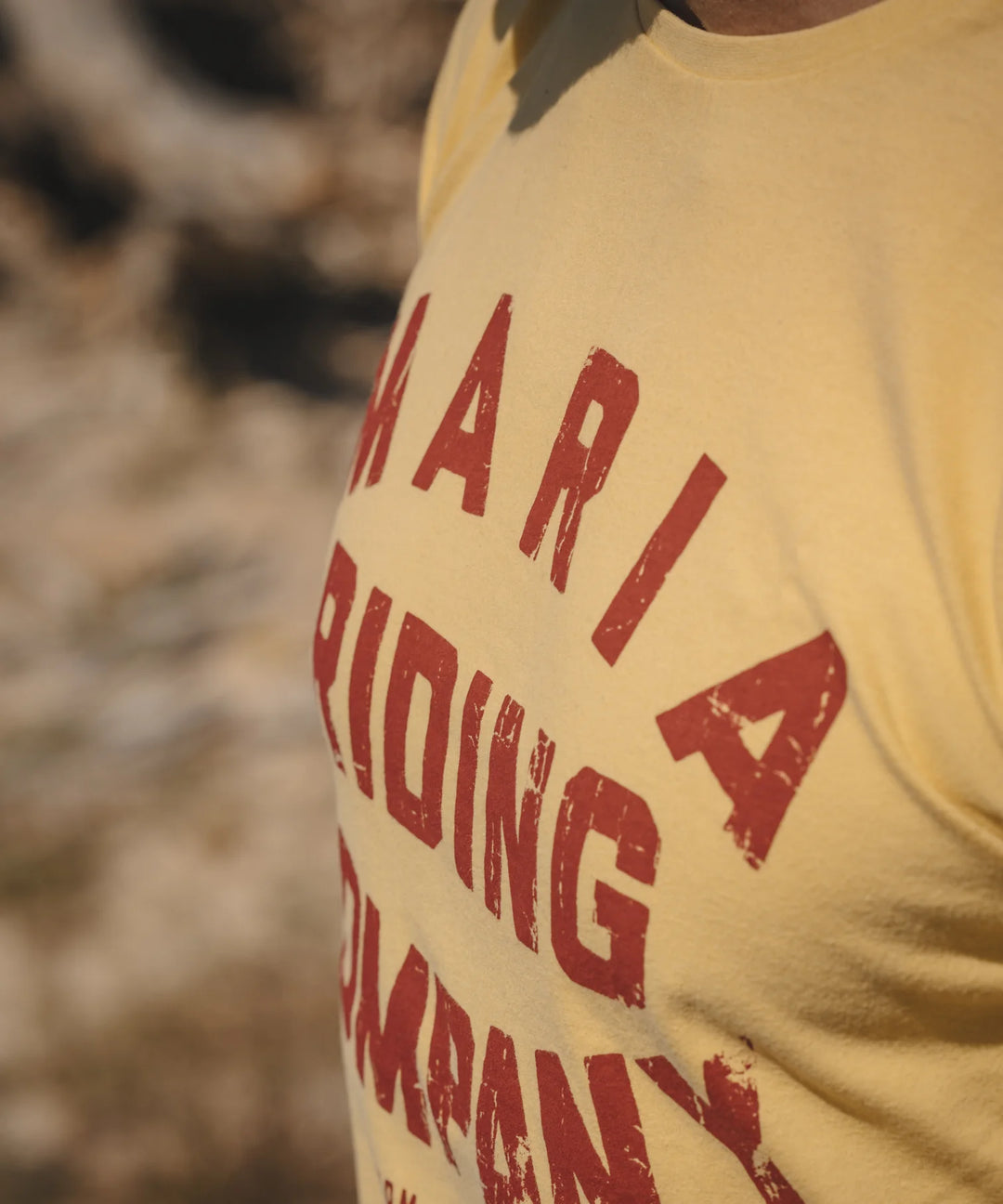 Maria Riding Hollywood T-Shirt Yellow