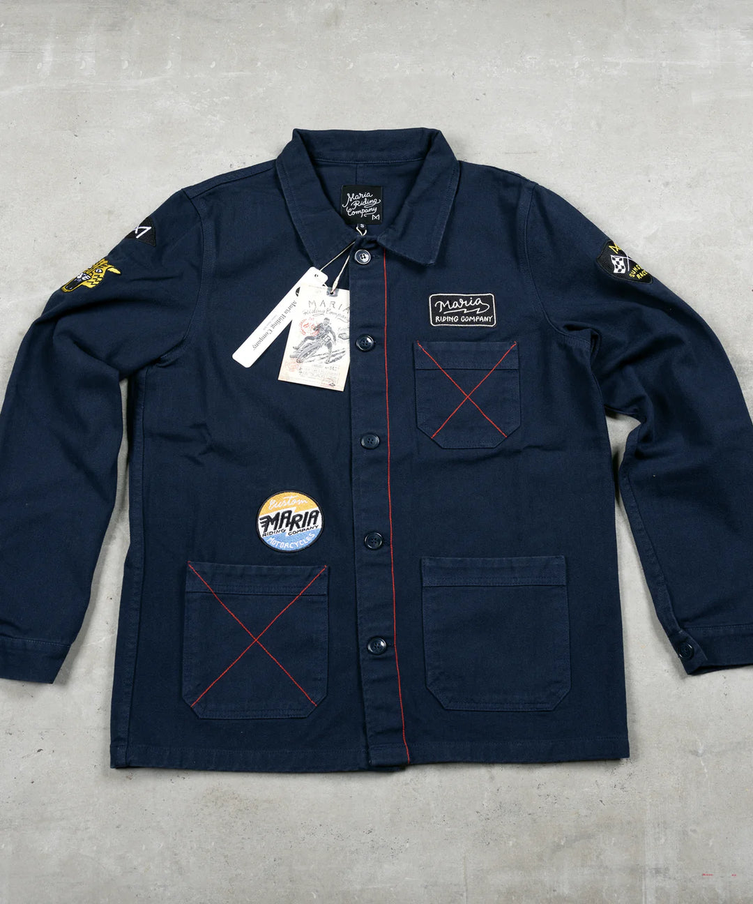 Riding Work Jacket Blue