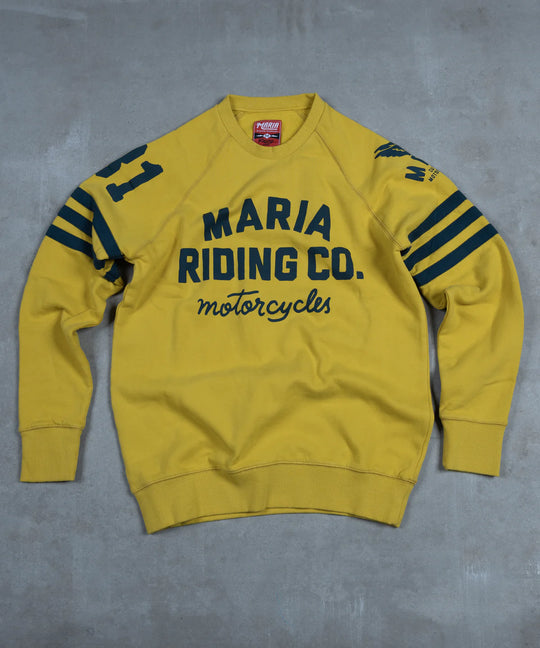 maria-riding-mustrad-yellow-spades-sweatshirt-front