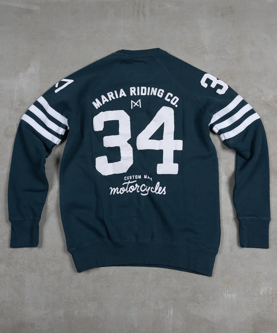 maria-riding-petrol-blue-spades-sweatshirt-front
