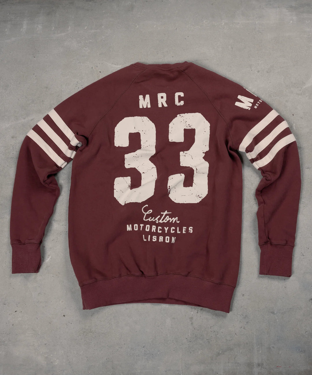 Maria Riding Spades Sweatshirt Bordeaux