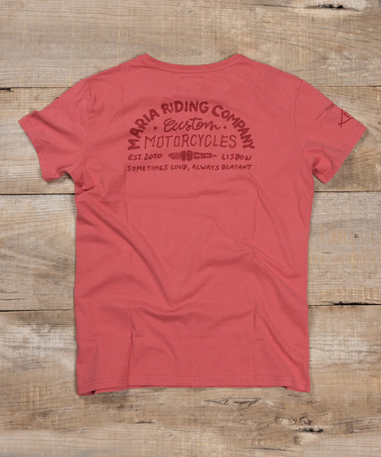 Maria Riding T-Shirt - Spark - Washed Red
