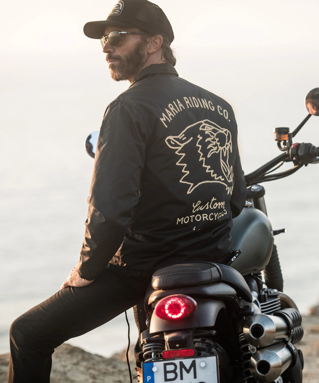 Maria Riding Wild Cat Coach Jacket