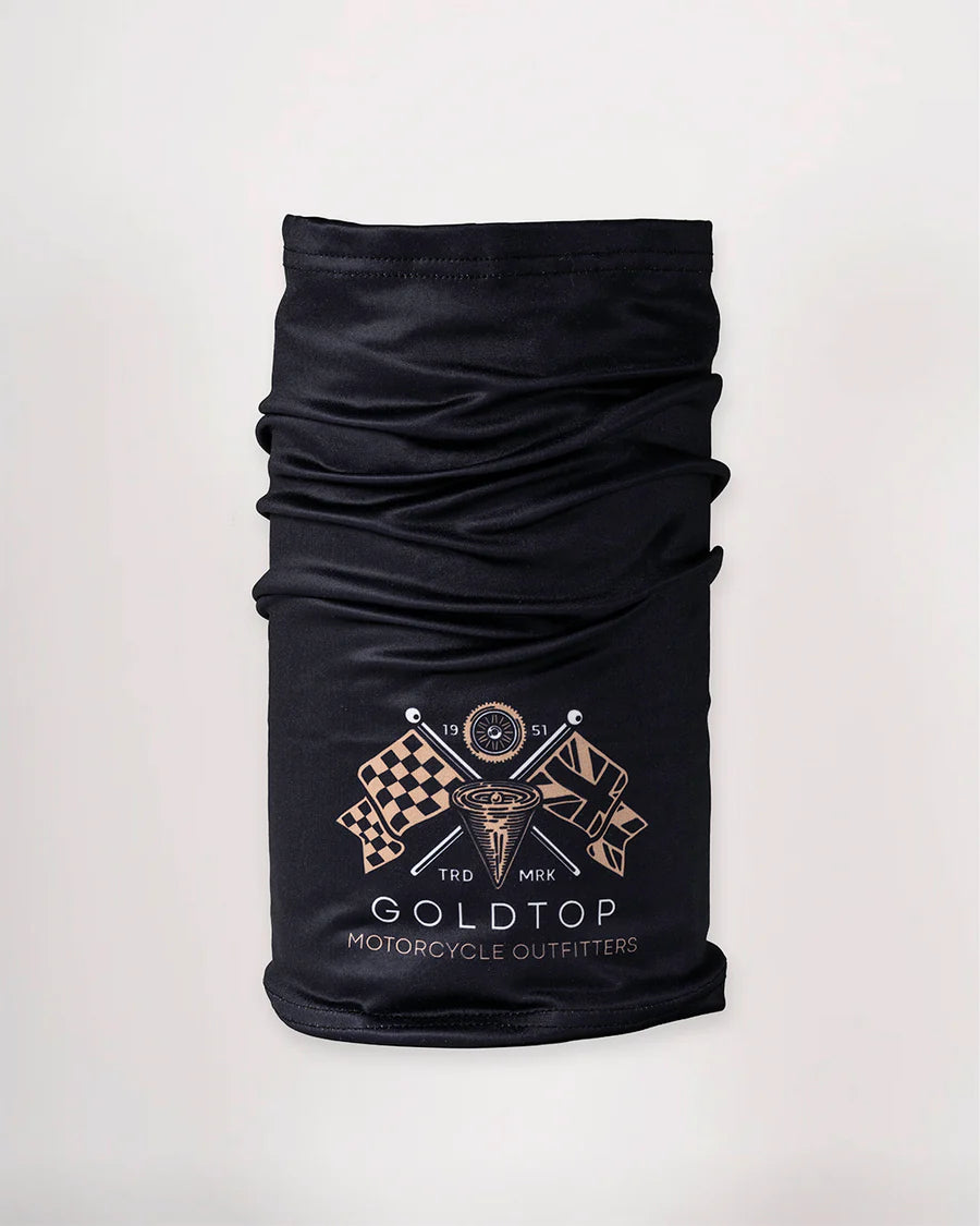 Goldtop-necktube-black-gold-logo-display