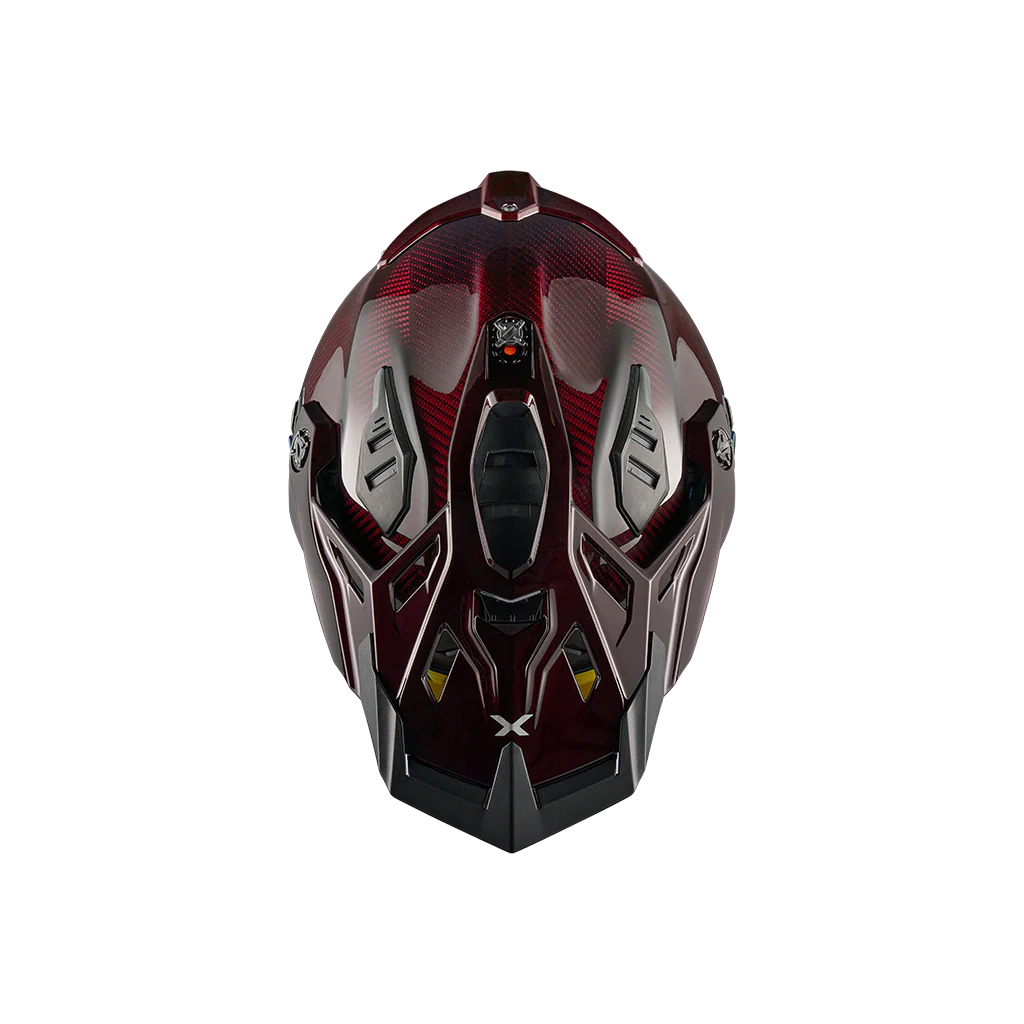 Nexx X.Rally Namib adventure motorcycle helmet top view