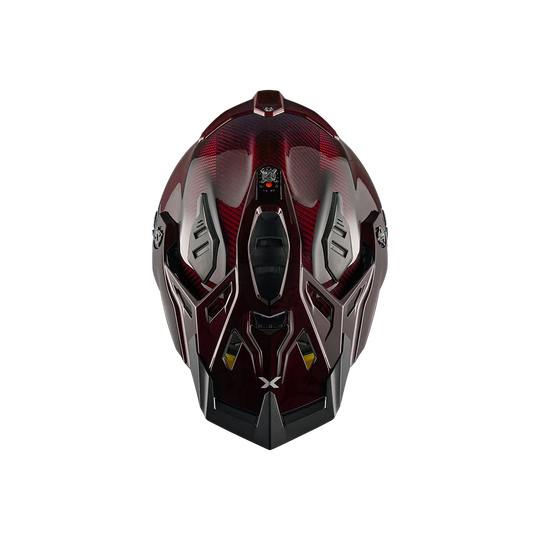 Nexx X.Rally Namib adventure motorcycle helmet top view