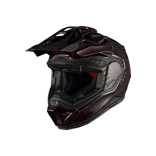 Nexx X.Rally Namib carbon adventure motorcycle helmet off-road configuration