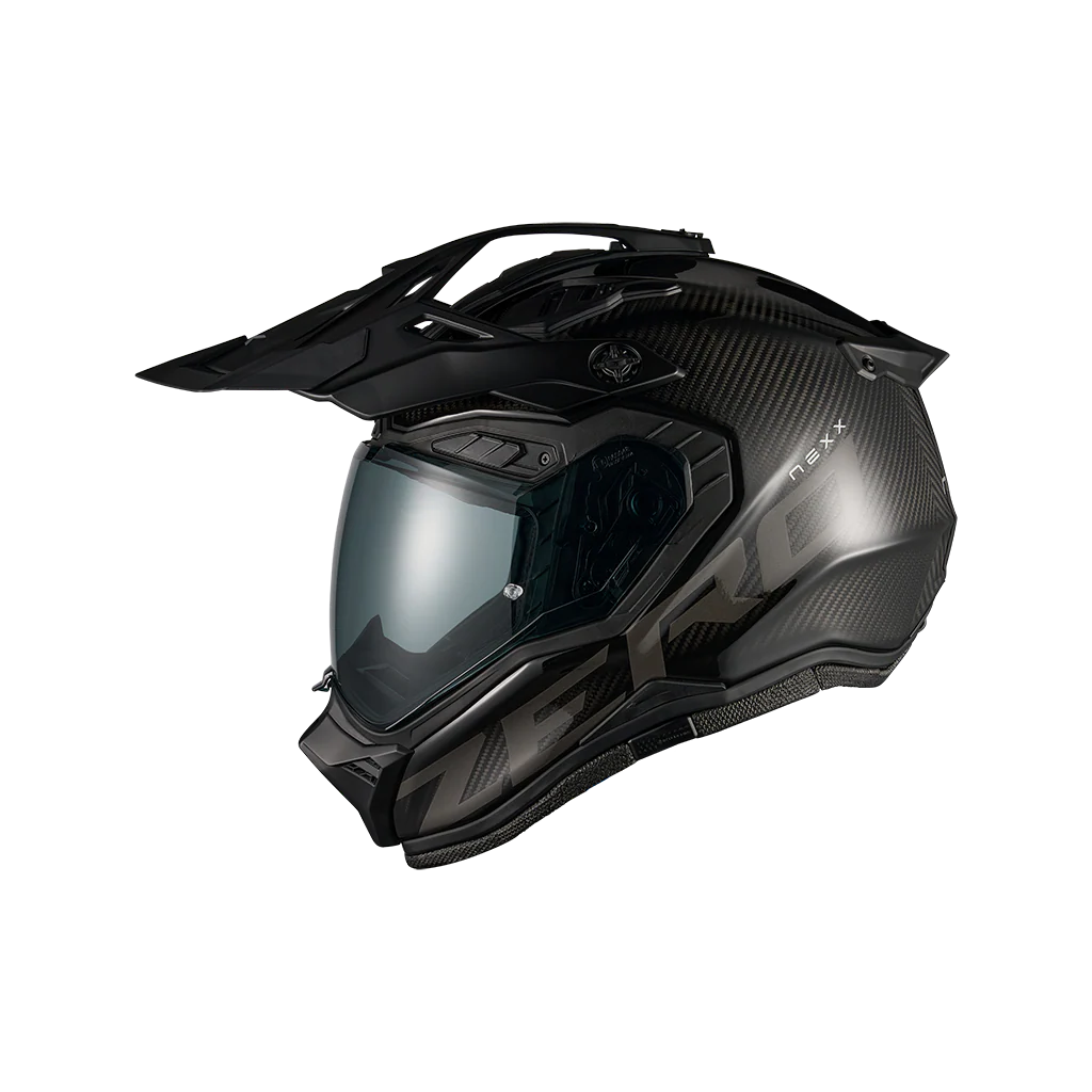Nexx X.Rally Zero Pro carbon adventure motorcycle helmet right side view