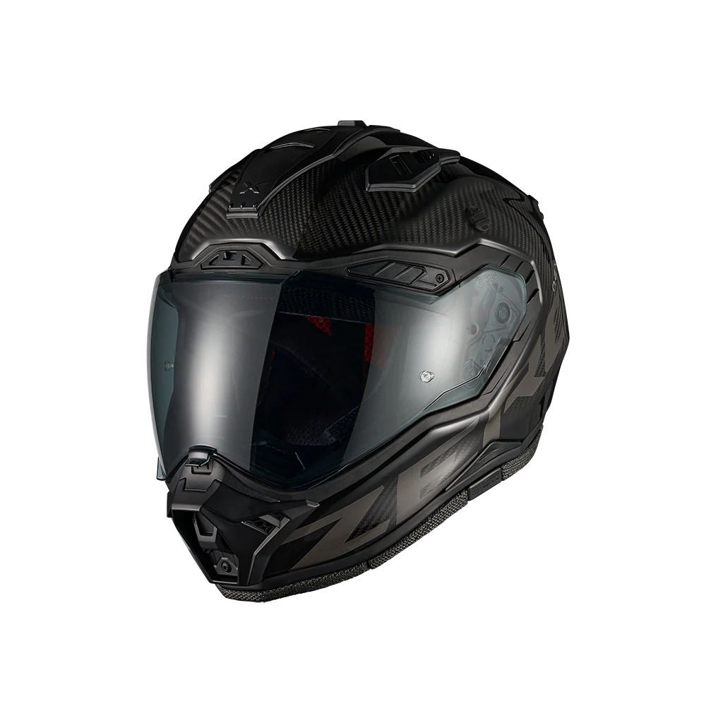 Nexx X.Rally Zero Pro carbon adventure motorcycle helmet road configuration